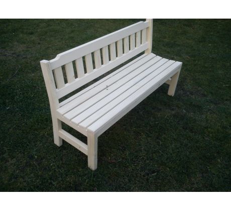 Dřevěná lavice bez područek - Borovice